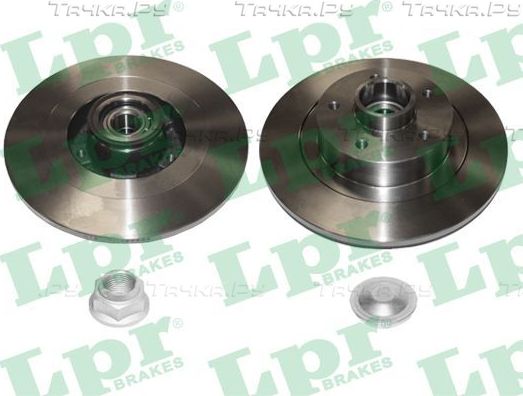 Тормозной диск LPR LPR HUB BRAKE DISC LINE задний для Renault Scenic IV 2016-2026. Артикул R1079PCA