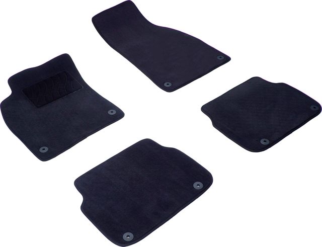 Коврики текстильные Seintex на нескользящей основе для салона Audi A6 C6 2008-2011. Артикул 82426