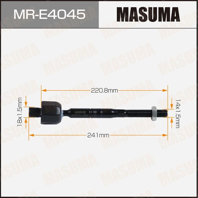 Рулевая тяга MASUMA BMW X3 (E83) 03-10 Masuma. Артикул MRE4045