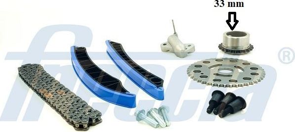 Цепь ГРМ Freccia для Renault Scenic IV 2016-2026. Артикул TK08-1164