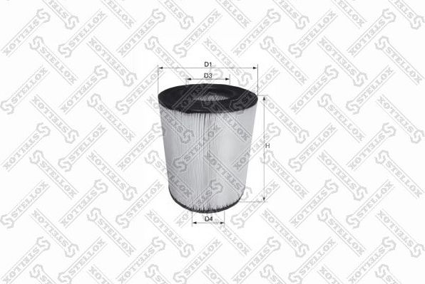 Воздушный фильтр Stellox. Артикул 81-21031-SX