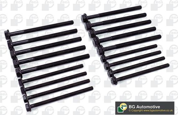 Комплект болтов ГБЦ BGA. Артикул BK9602