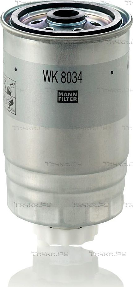 Топливный фильтр Mann-Filter для Jeep Wrangler III (JK) 2007-2018. Артикул WK 8034