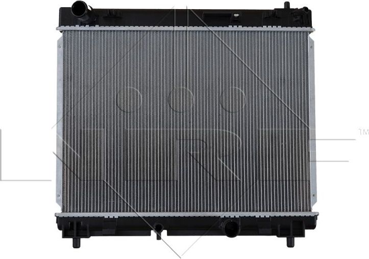 Радиатор охлаждения двигателя NRF (алюминий). Артикул 53667