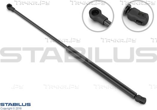 Амортизатор (упор) багажника Stabilus Lift-O-Mat® правый/левый для Audi S6 II (C5) 1999-2005. Артикул 023606