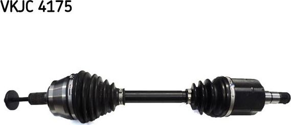 Полуось (привод в сборе, приводной вал) SKF передняя левая для Volvo V40 II 2015-2019. Артикул VKJC 4175