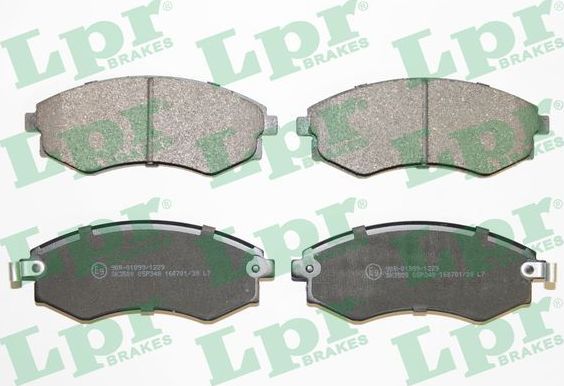Тормозные колодки LPR. Артикул 05P348
