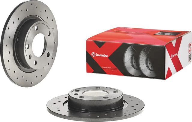 Тормозной диск Brembo XTRA LINE - Xtra задний для Opel Adam I 2014-2019. Артикул 08.9460.3X