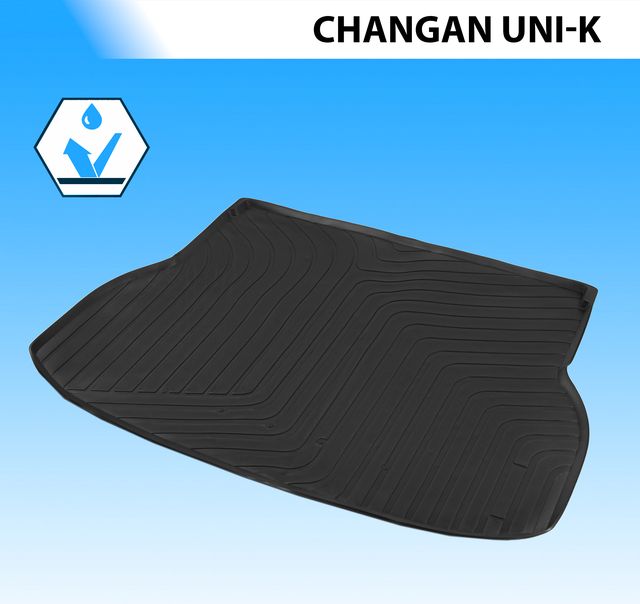 Коврик в багажник автомобиля Rival для Changan UNI-K 2022-2026. Артикул 18903002