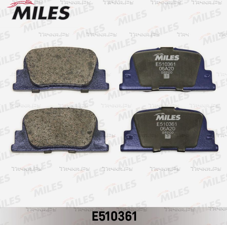 Тормозные колодки Miles (Керамика) для Lexus ES III 1996-2001. Артикул E510361