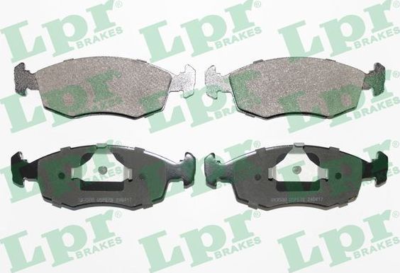 Тормозные колодки LPR. Артикул 05P678