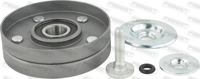 Направляющий (ведущий) ролик приводного поликлинового ремня Febest. Артикул 1788-CAB