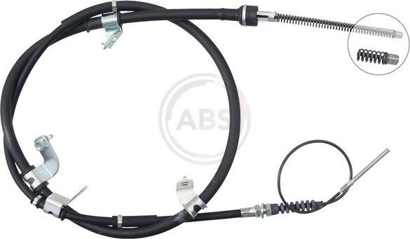 Трос ручника (тросик ручного тормоза) ABS. Артикул K14998