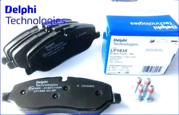 Тормозные колодки Delphi (Low-Metallic). Артикул LP1935