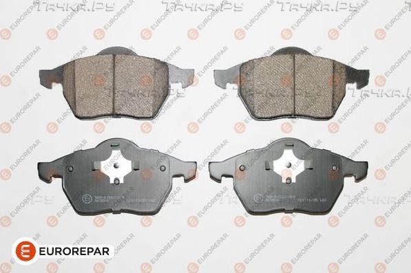 Тормозные колодки Eurorepar. Артикул 1617260680