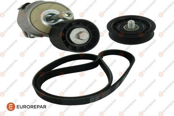 Приводной ремень поликлиновой с роликами (комплект) Eurorepar для Opel Signum I 2004-2008. Артикул 1612062480