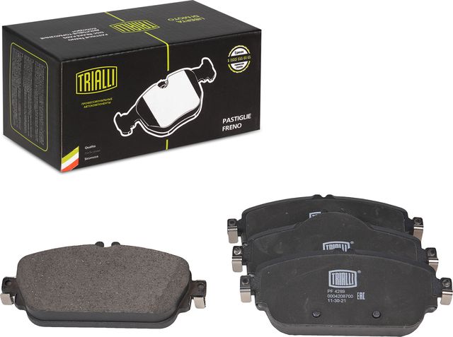 Тормозные колодки Trialli (Low-Metallic). Артикул PF 4289