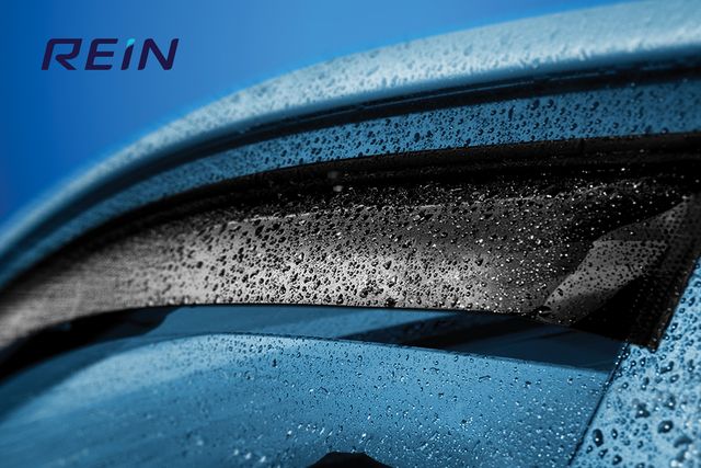 Дефлектор REIN для заднего стекла (накладной скотч 3М) Hyundai Solaris I седан 2011-2017. Артикул REINAS818