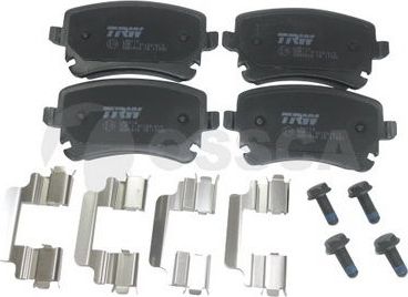 Тормозные колодки OSSCA. Артикул 18202