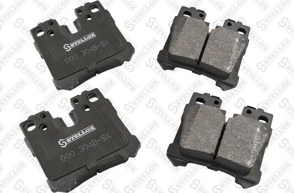 Тормозные колодки Stellox. Артикул 000 304B-SX