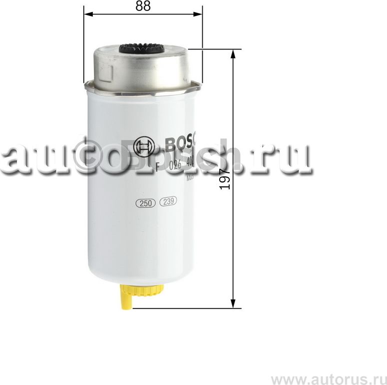 Фильтр топливный (Bosch). Артикул F026402079