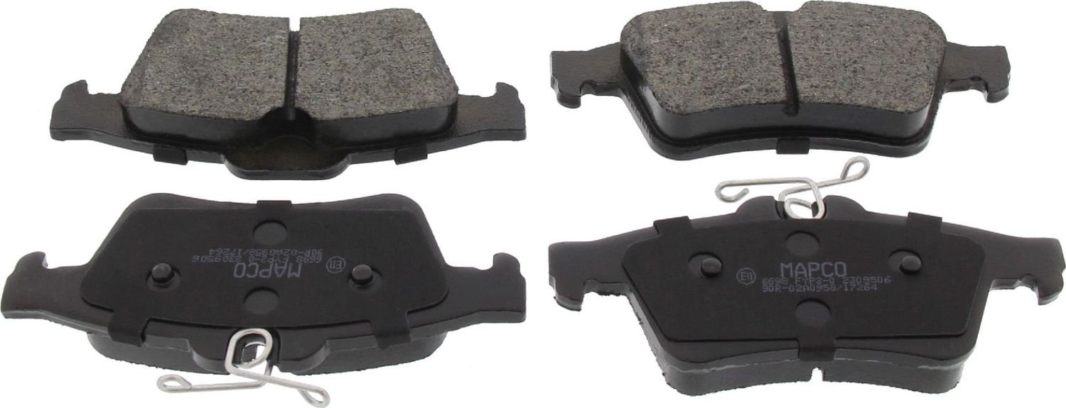 Тормозные колодки MAPCO. Артикул 6698