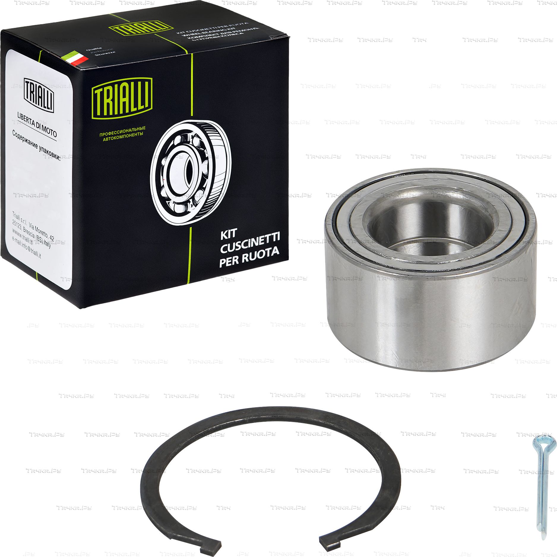 Ступичный подшипник (комплект) Trialli передний для Hyundai Accent II 1999-2005. Артикул CS 0873