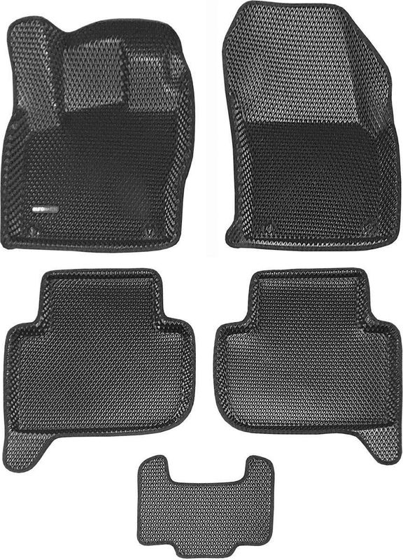 Коврики Euromat 3D EVA для салона Volkswagen Tayron 2018-2026. Артикул EM3DEVA-005431