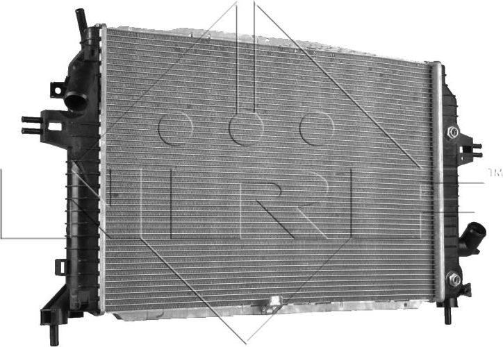 Радиатор охлаждения двигателя NRF (алюминий). Артикул 53082