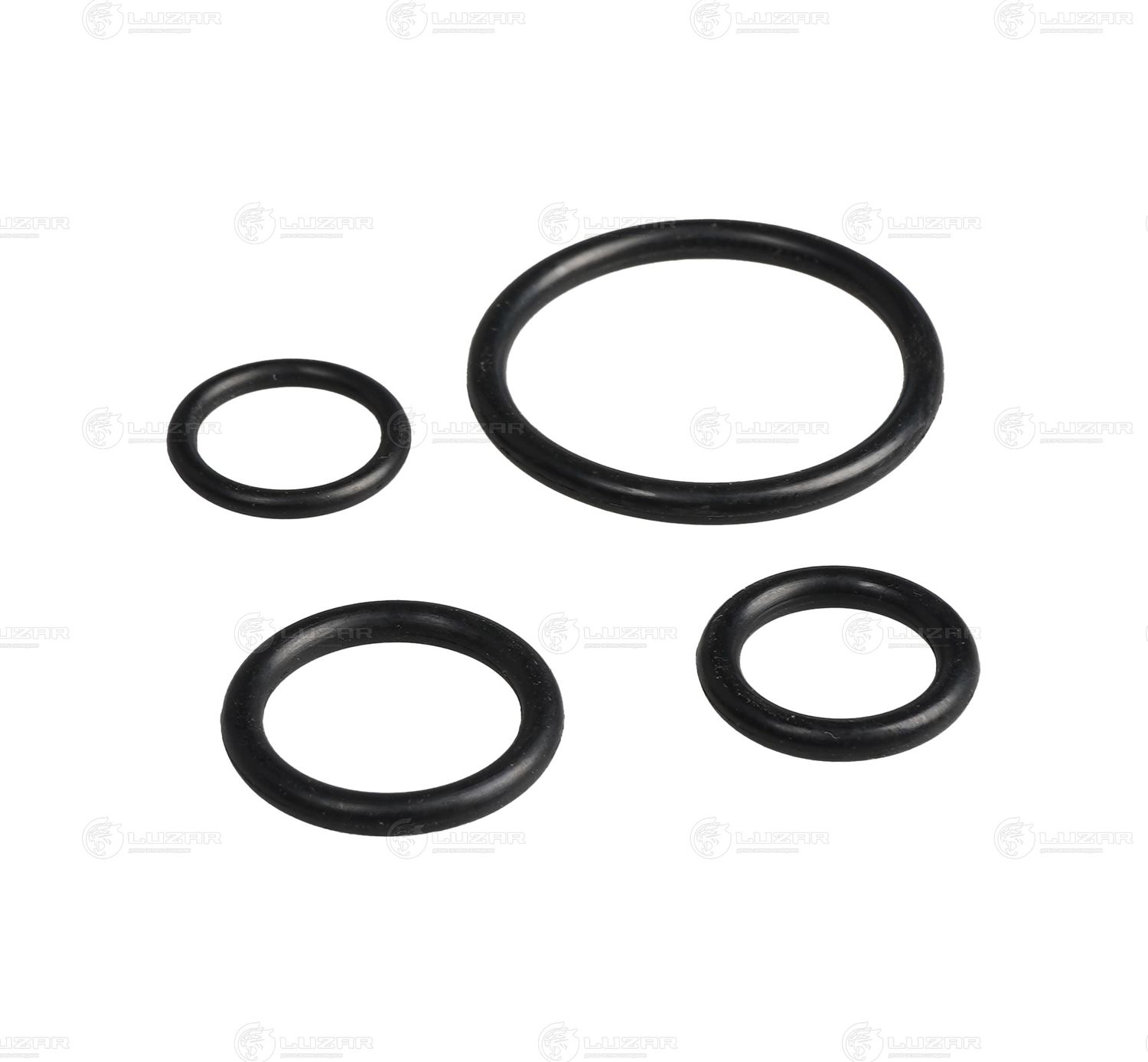 Кмпл для подключения компрессора кондиц. VAG (кольца NBR, 4 шт.) (Luzar). Артикул LGS 0033