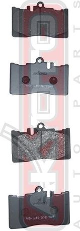 Тормозные колодки Akyoto Packing AKYOTO. Артикул AKD-1455