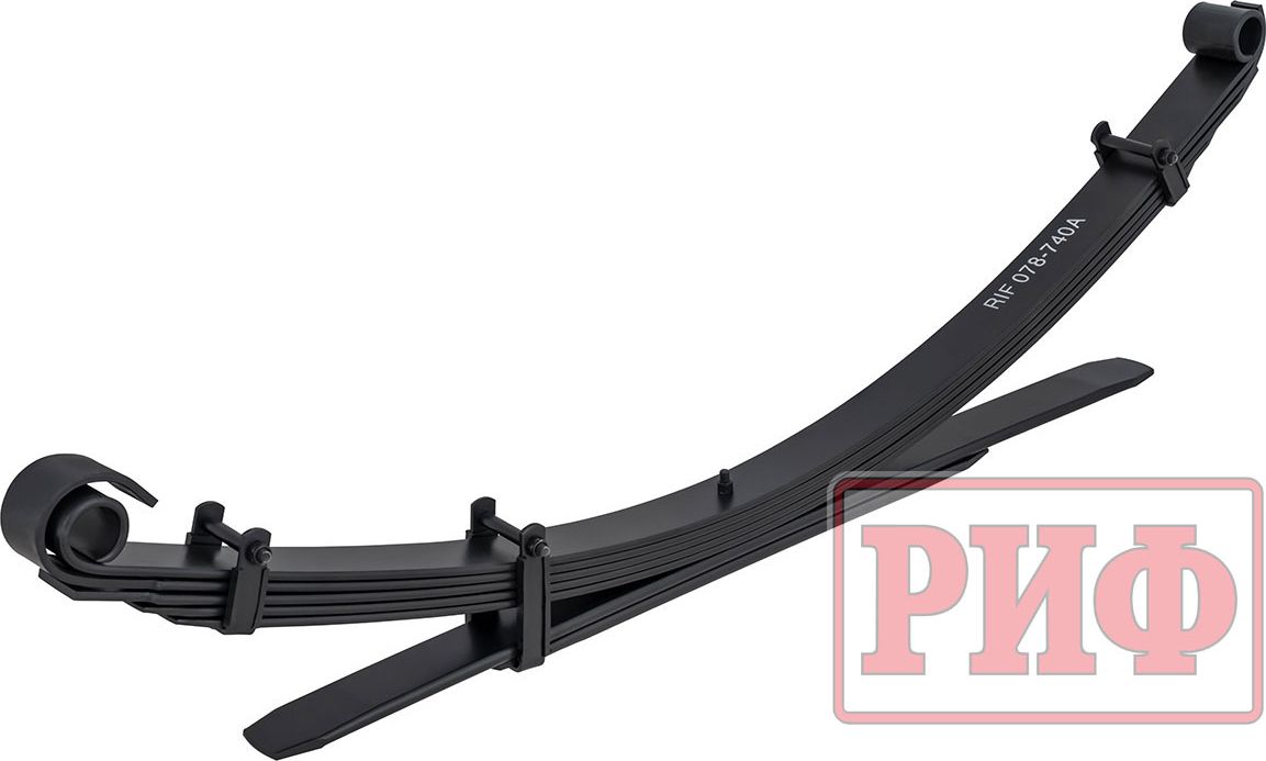 Рессора задняя РИФ для Toyota Land Cruiser 78 2007-2026, нагрузка +0-300 кг, лифт 50 мм. Артикул RIF078-740A