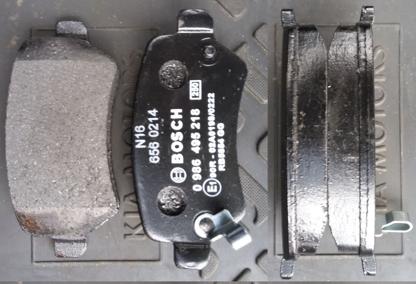 Тормозные колодки Bosch. Артикул 0 986 495 218