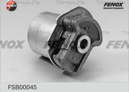 Сайлентблок заднего рычага подвески Fenox. Артикул FSB00045