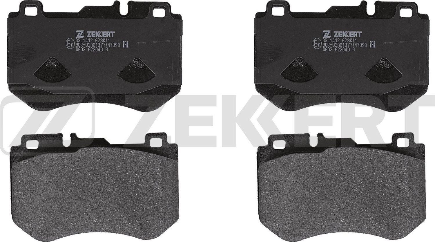 Тормозные колодки Zekkert. Артикул BS-1412