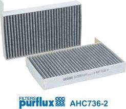 Салонный фильтр Purflux. Артикул AHC736-2