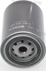 Масляный фильтр Bosch для Audi Cabriolet 1996-2000. Артикул 0 451 103 346