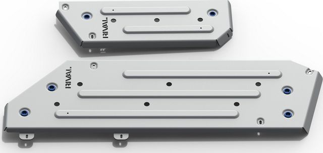 Защита алюминиевая Rival для топливного бака Toyota Land Cruiser 300 2021-2026. Артикул 333.9554.1