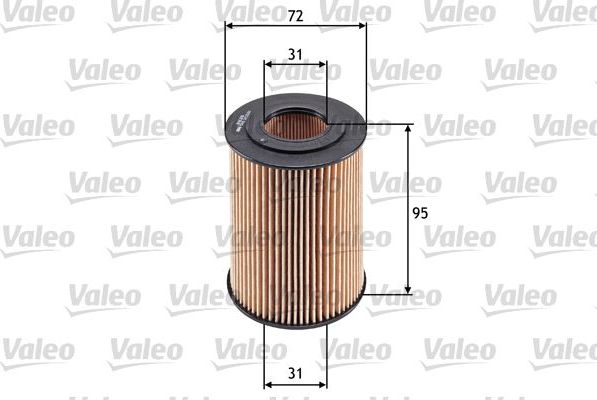 Масляный фильтр Valeo для Jeep Commander XK, XH 2006-2010. Артикул 586548