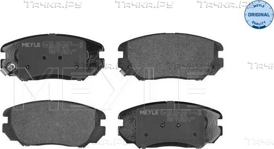 Тормозные колодки Meyle Original передние для Saab 9-5 II 2010-2012. Артикул 025 244 1519/W