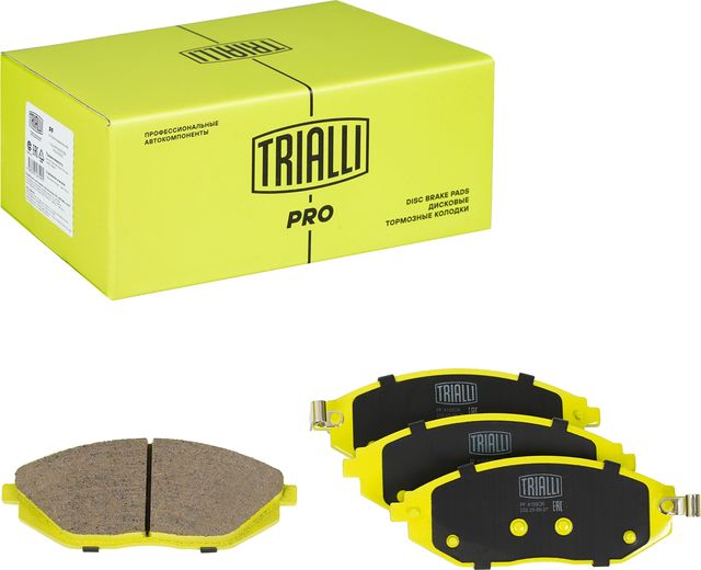 Тормозные колодки Trialli (Low-Metallic). Артикул PF 4193CR