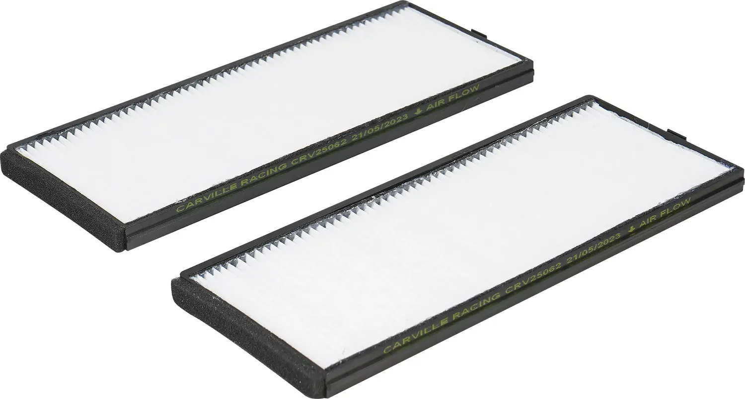 Фильтр салона Hyundai Accent 99- 1.5i/Getz 00- 1.1i/1.3i/1.5i/1.6i 2шт. (Carville Racing). Артикул CRV25062