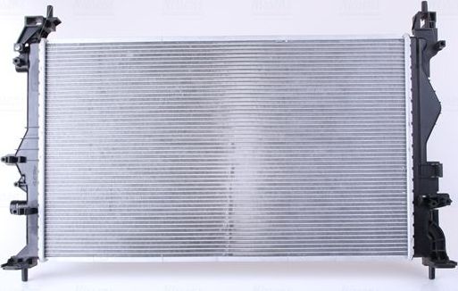 Радиатор охлаждения двигателя Nissens для Opel Adam I 2014-2018. Артикул 630785