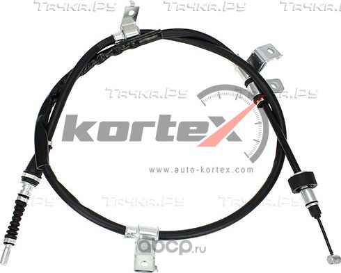 Трос ручного тормоза R (Kortex). Артикул KBC079