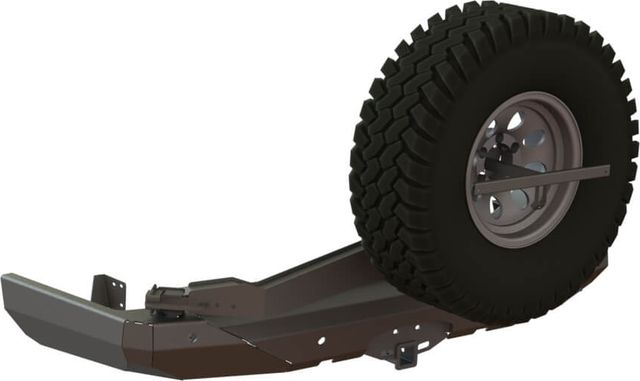 Площадка STC для лебёдки в штатный бампер для Toyota Land Cruiser Prado 150 2009-2017. Артикул STC-TLCP150/09-W