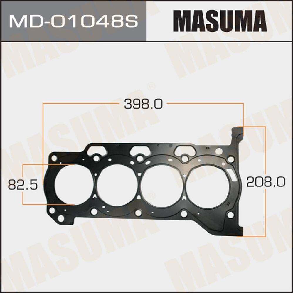 Прокладка ГБЦ Masuma для Lexus CT I 2010-2018. Артикул MD-01048S