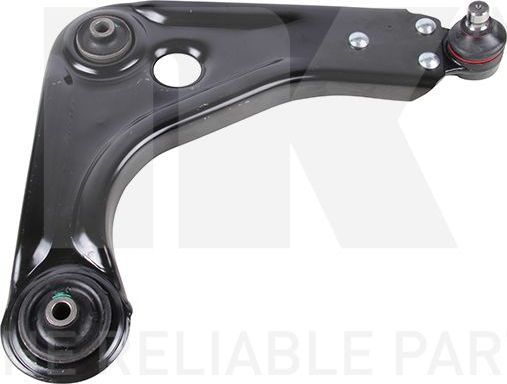 Поперечный рычаг передней подвески NK правый нижний внешний для Ford KA I 1996-2008. Артикул 5012546