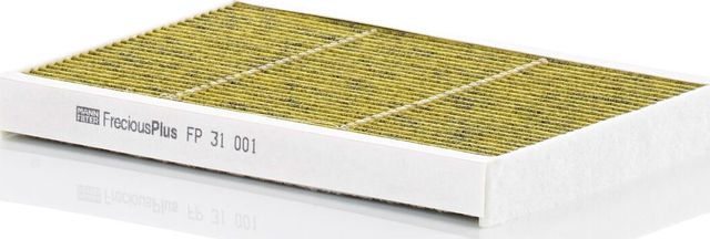 Салонный фильтр Mann-Filter FreciousPlus. Артикул FP 31 001