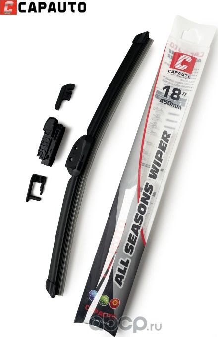 ЩЕТКА СТЕКЛООЧИСТИТЕЛЯ 450MM БЕCКАРКАСНАЯ (Capauto). Артикул MA218