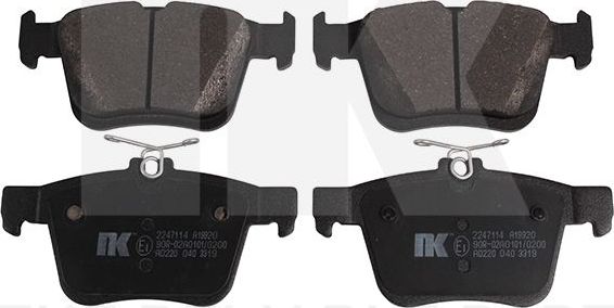 Тормозные колодки NK. Артикул 2247114